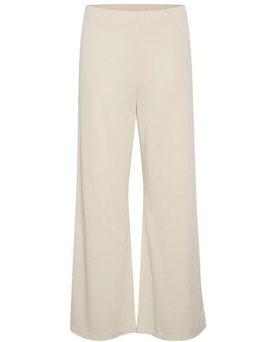 Part Two Wide Trousers - Natural