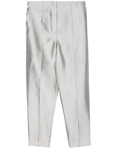 Theory Trousers > straight trousers - Gris