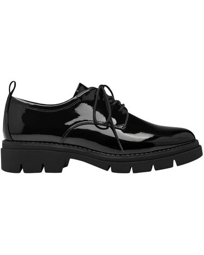 Tamaris Zapatos planos de moda - Negro