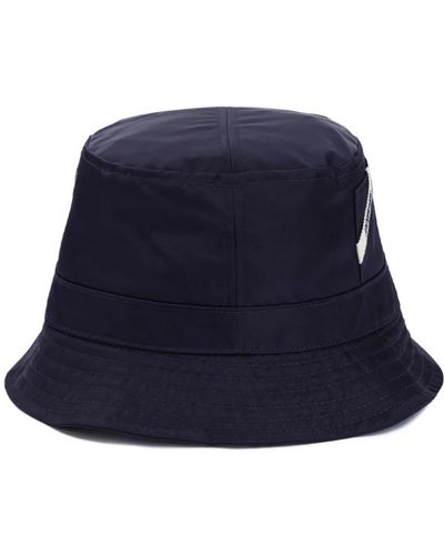 Jacquemus Ovalie navy bob hat - Blau
