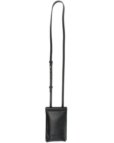 Calvin Klein Elegante custodia per telefono nera - stile e resistenza - Nero