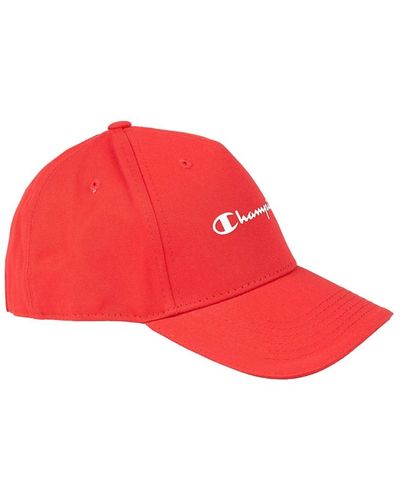 Champion Cappellino da baseball regolabile - Rosso