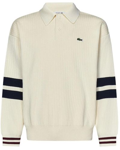 Lacoste Polo Shirts - Natural