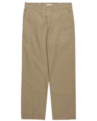 Norse Projects Ripstop fatigue hose - Natur