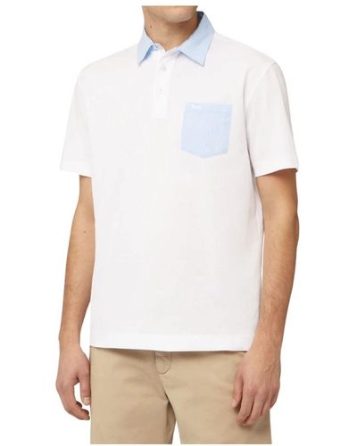 Harmont & Blaine Polo Shirts - White