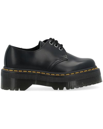 Dr. Martens Shoes > flats > laced shoes - Noir