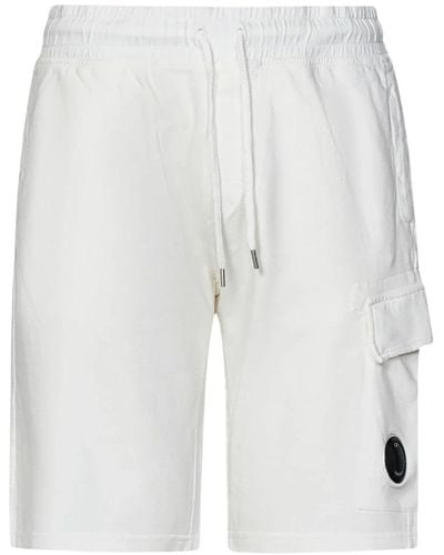 C.P. Company Casual Shorts - White