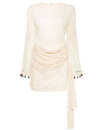 Andrea Iyamah Short dresses - Blanco