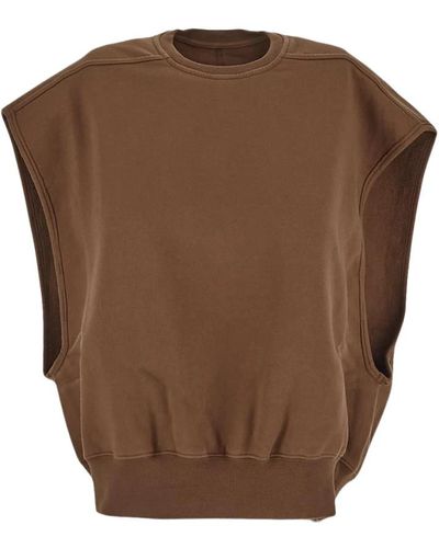 Rick Owens Sweatshirts & hoodies > sweatshirts - Marron