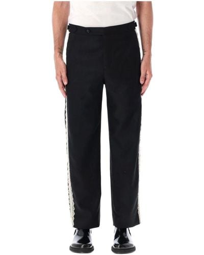 Bode Straight Trousers - Black