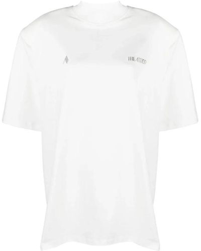 The Attico Camiseta kilie blanca - Blanco
