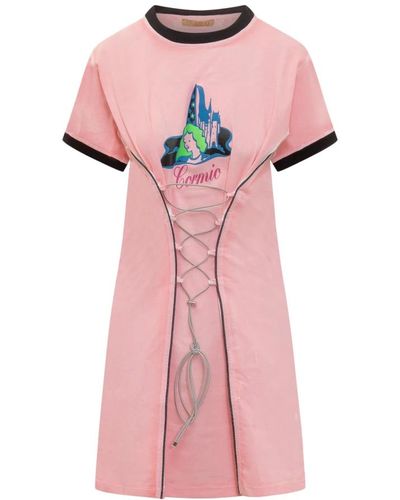 Cormio Vestido mini corset - Rosa