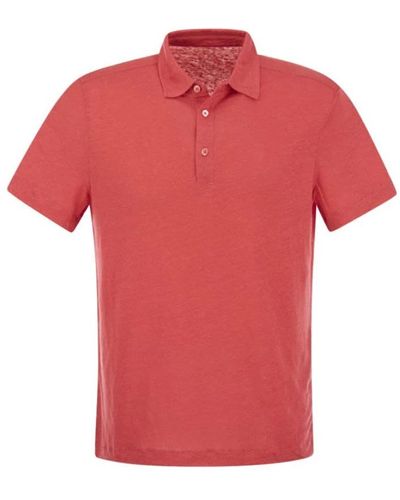 Majestic Filatures Polos - Rouge