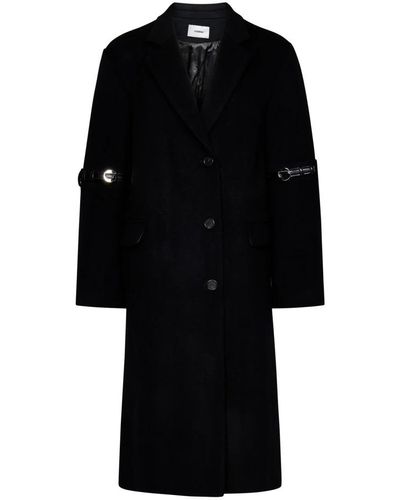Coperni Single-Breasted Coats - Black