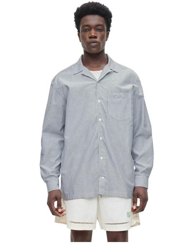 Filling Pieces Casual Shirts - Grey