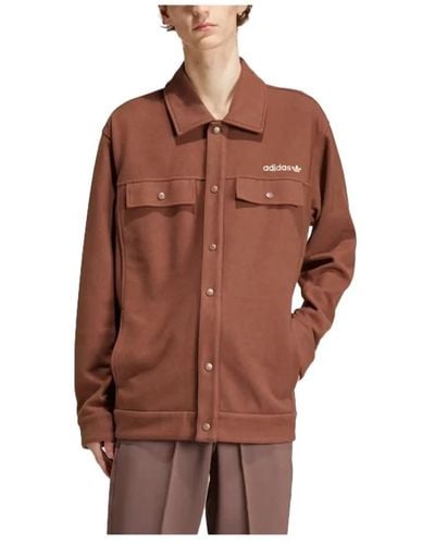 adidas Overshirt jacket - Braun
