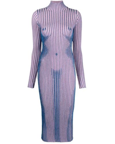 Jean Paul Gaultier Dresses > day dresses > midi dresses - Violet