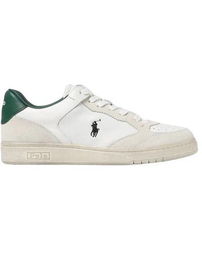 Polo Ralph Lauren Sneaker da tennis classico - Bianco