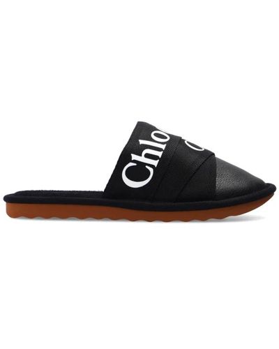 Chloé Shoes > flip flops & sliders > sliders - Noir