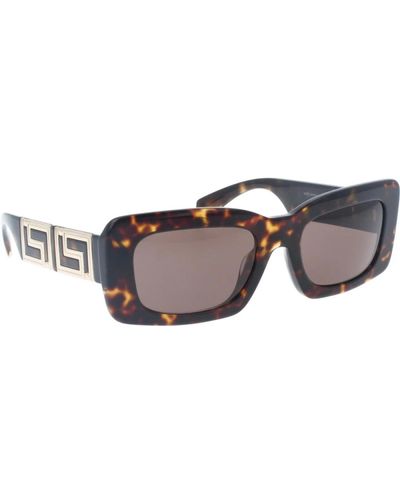 Versace Stilvolle sonnenbrille mit einzigartigem design - Braun