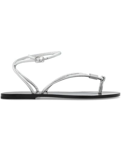 IRO Shoes > sandals > flat sandals - Blanc