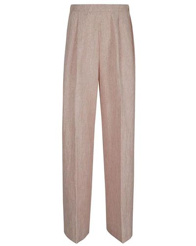 Forte Forte Wide Trousers - Brown