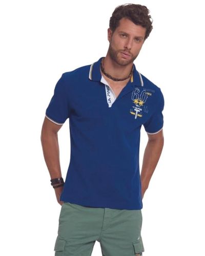 La Martina Polo Shirts - Blue
