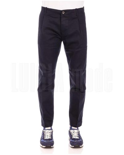 Nine:inthe:morning Slim-Fit Trousers - Blue
