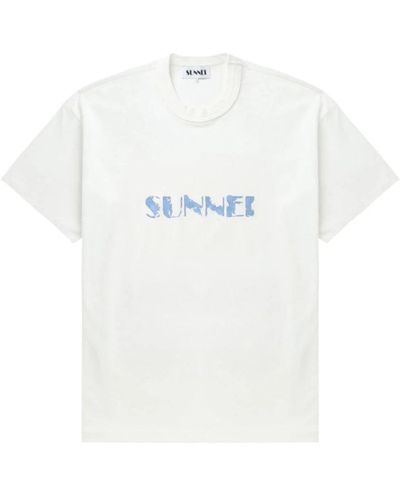 Sunnei T-Shirts - White