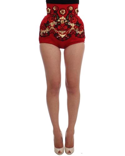 Dolce & Gabbana Short shorts - Rosso