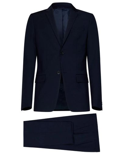 Calvin Klein Single Breasted Suits - Blue