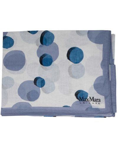 Max Mara Accessories > scarves - Bleu