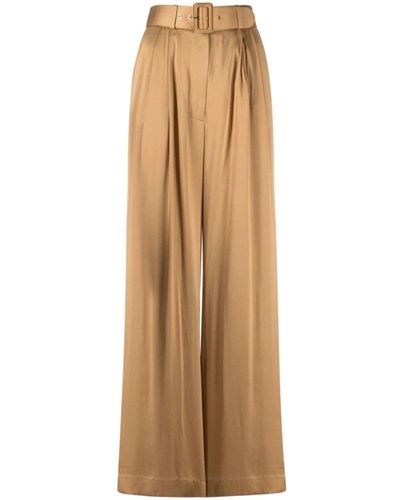 Zimmermann Wide Trousers - Natural