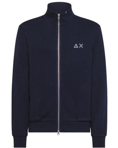 Sun 68 Sweatshirts & hoodies > zip-throughs - Bleu