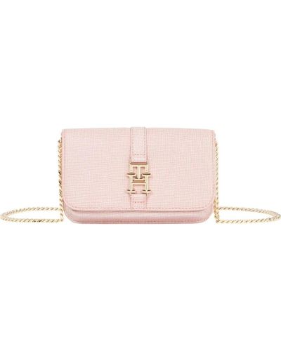 Tommy Hilfiger Cross Body Bags - Pink