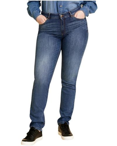 Marina Rinaldi Jeans skinny - Bleu