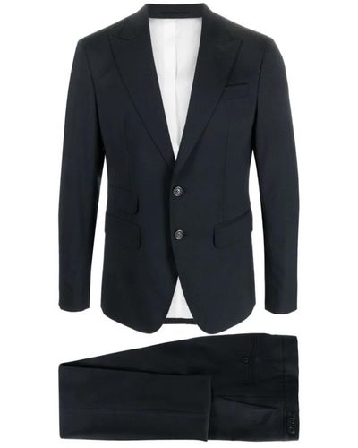 DSquared² Single Breasted Suits - Blue