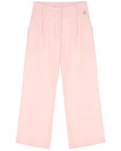 Dixie Straight Trousers - Pink