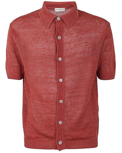 FILIPPO DE LAURENTIIS Shirts > short sleeve shirts - Rouge