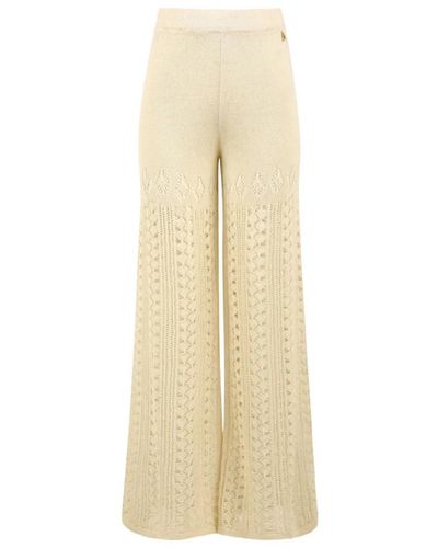 Akep Wide Trousers - Natural