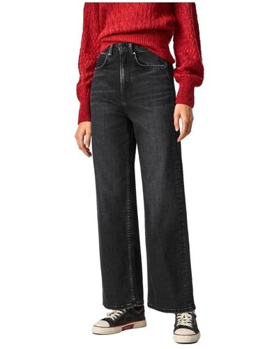 Pepe Jeans Wide Jeans - Red