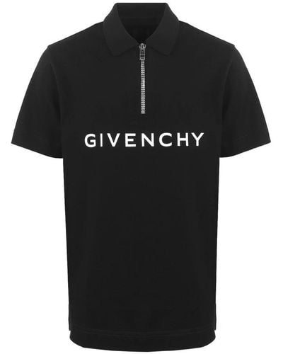 Givenchy Polo Shirts - Black