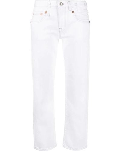 R13 Straight jeans - Weiß