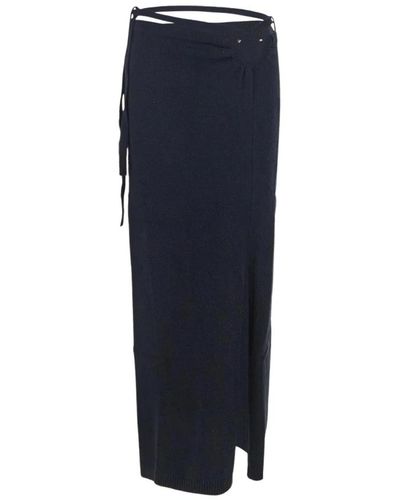 Erika Cavallini Semi Couture Skirts > maxi skirts - Bleu