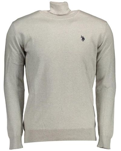 U.S. POLO ASSN. Casual sweater für männer - grau, verschiedene größen