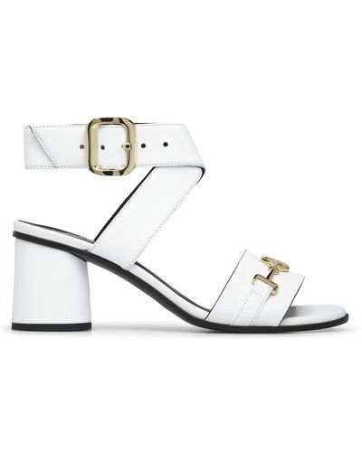 Fabi Shoes > sandals > high heel sandals - Blanc