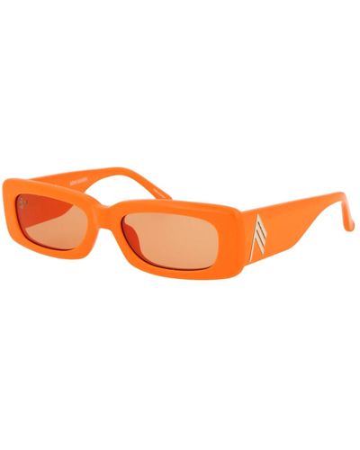 The Attico Mini marfa sonnenbrille - Orange
