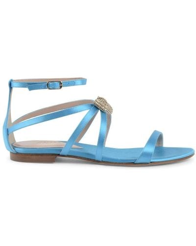 Dee Ocleppo Shoes > sandals > flat sandals - Bleu