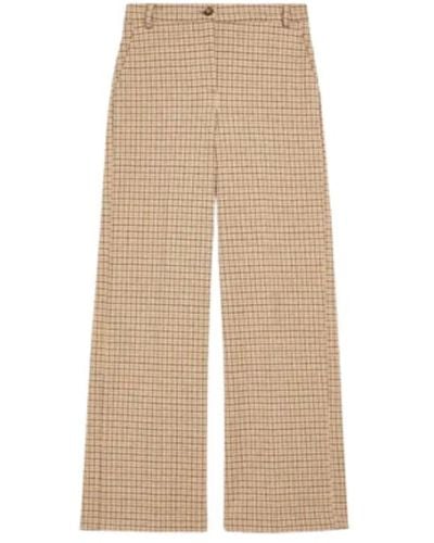 Weekend Wide Trousers - Natural