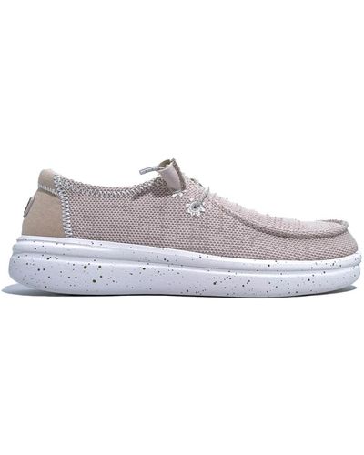 Hey Dude Zapatos planos rosa wendy rise - Gris